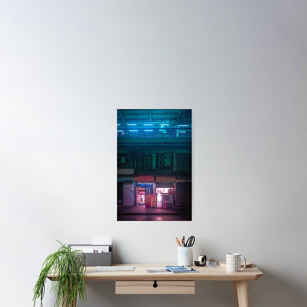 Neo Tokyo - Hidden bar Poster