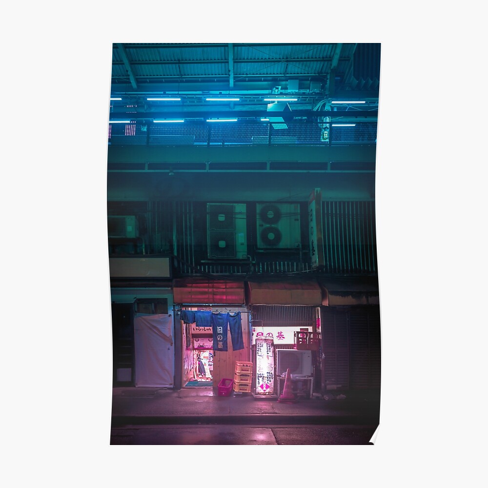Neo Tokyo - Hidden bar Poster