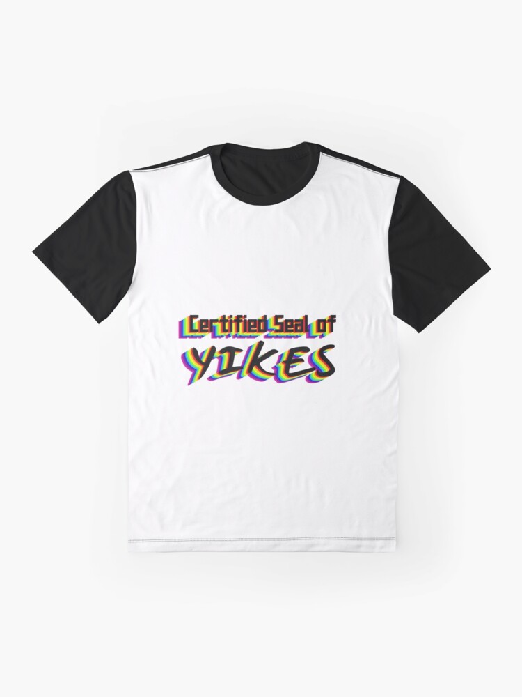 Alternate view of Certified Seal of Yikes Graphic T-Shirt