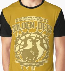 Golden Deer Graphic T-Shirt