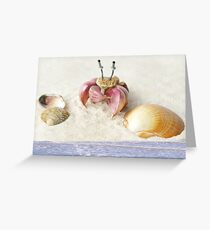 Garlic Crab Greeting Card