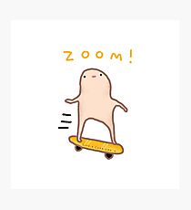 Honest Blob - Zoom! Photographic Print