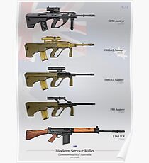 Service Rifles of Australia Poster