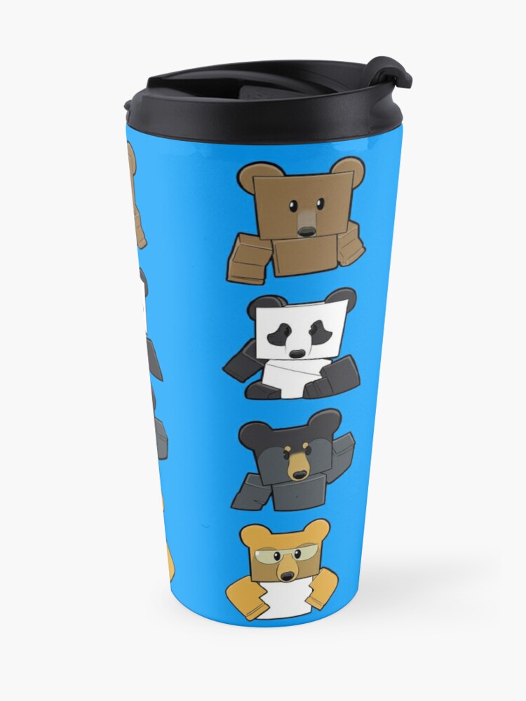 Bee Swarm Simulator Bears Travel Mug By Pickledjo Redbubble - superhero simulator roblox denis free roblox gift card