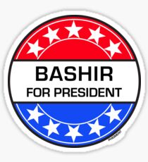 BASHIR FOR PRESIDENT Sticker