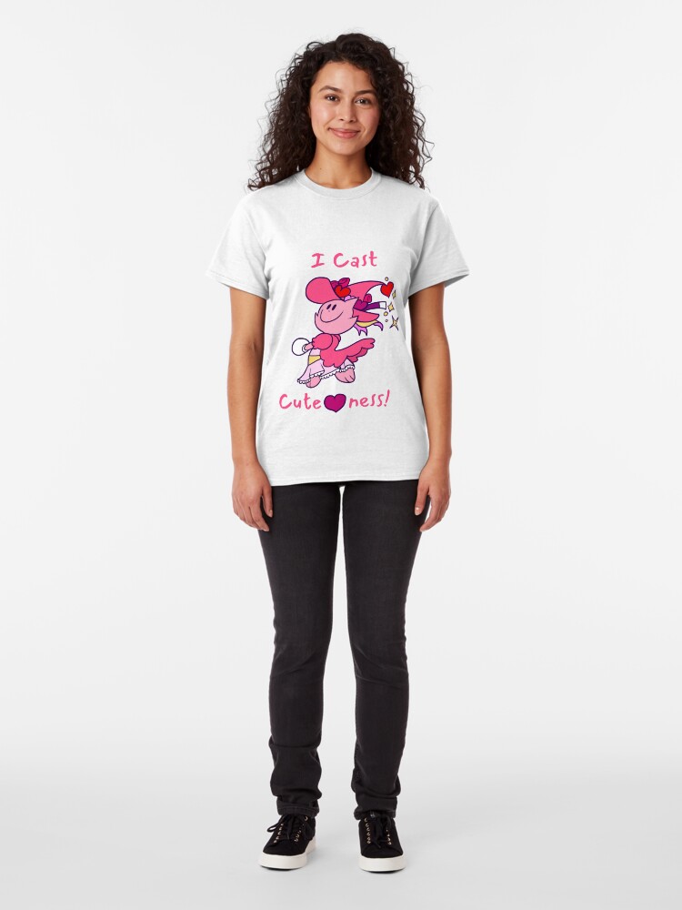 Alternate view of Cuteness Witch Chalk Classic T-Shirt