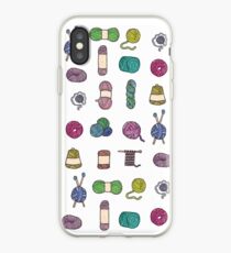 Balls of Yarn - Knitting Watercolor iPhone Case