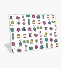 Balls of Yarn - Knitting Watercolor Laptop Skin