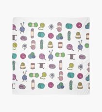 Balls of Yarn - Knitting Watercolor Scarf