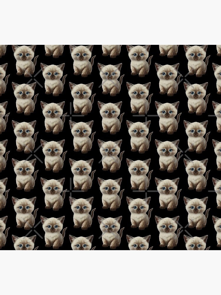 Cataclysm- Siamese Kitten Classic by ikerpazstudio