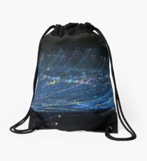 Blue Light trail Drawstring Bag
