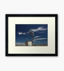 blue skys Framed Print