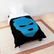 BLANK FACE BLUE Comforter