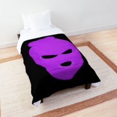 BLANK FACE VIOLET Comforter