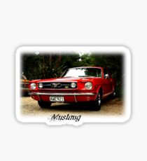 Mustang Sticker