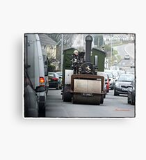 " Well she ain't paying these petrol prices" Canvas Print