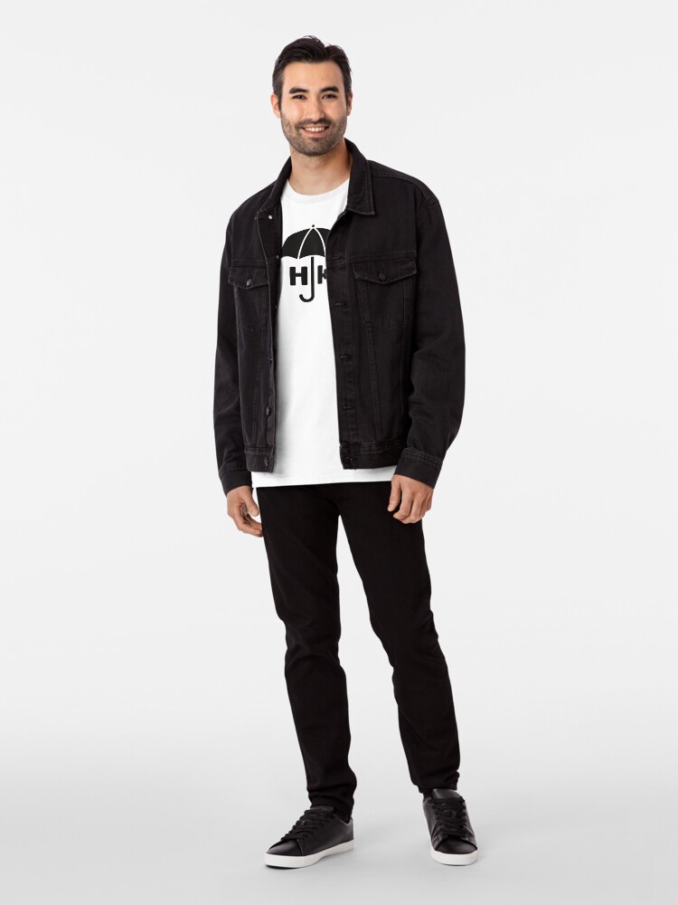 Alternate view of Hong Kong - Black Premium T-Shirt