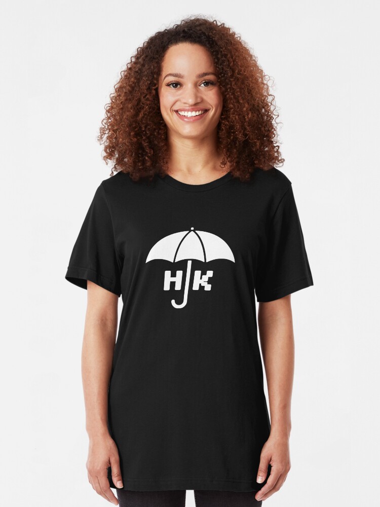Alternate view of Hong Kong - White Slim Fit T-Shirt