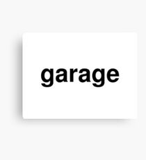 garage Canvas Print