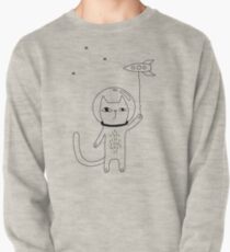 Sudadera cerrada Space Cat