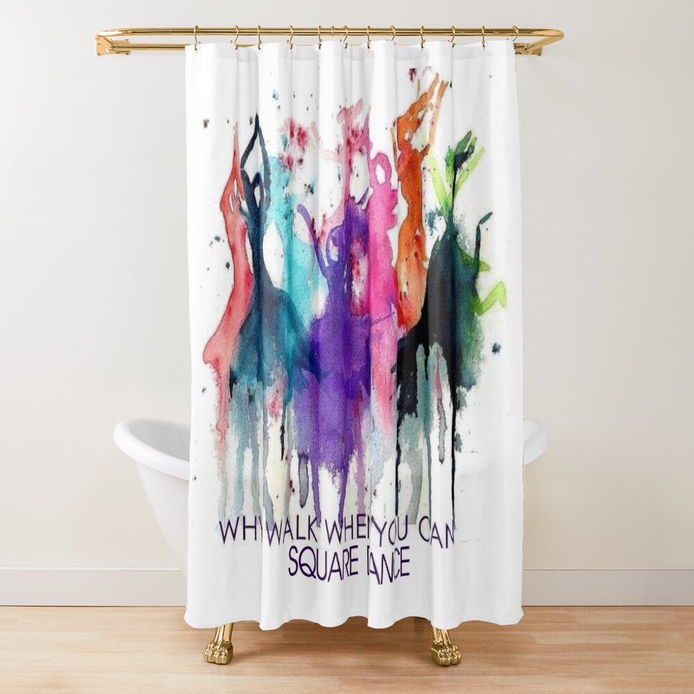 Why Walk Shower Curtain