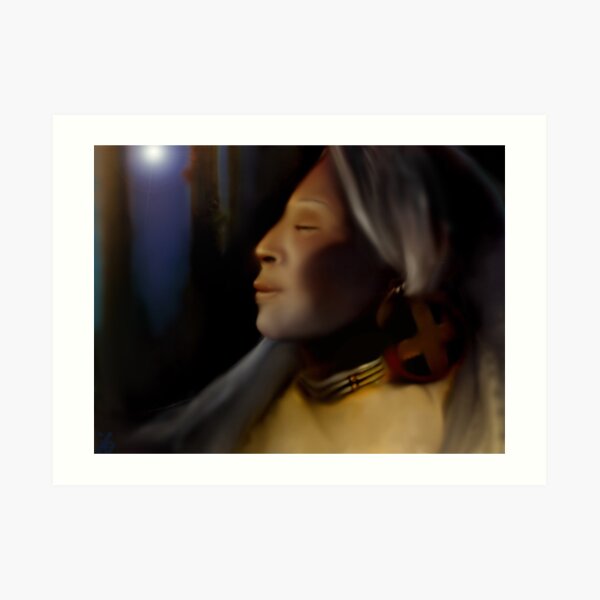 Moon Glow Art Print