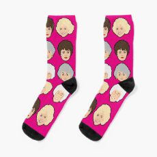 The Golden Girls Pink Socks Socks