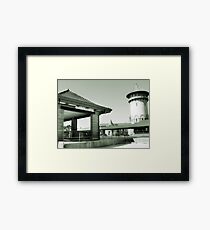 Riverside IL Train Station Framed Print