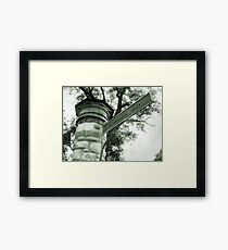 Welcome to Riverside IL Framed Print