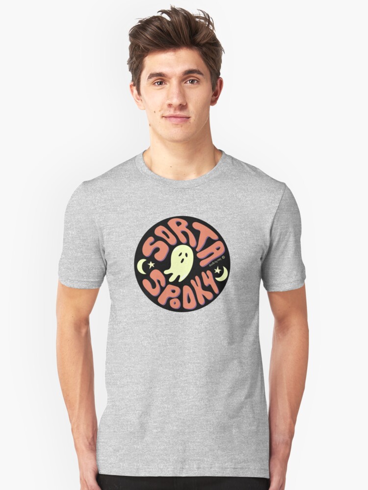 Alternate view of Sorta Spooky © Slim Fit T-Shirt