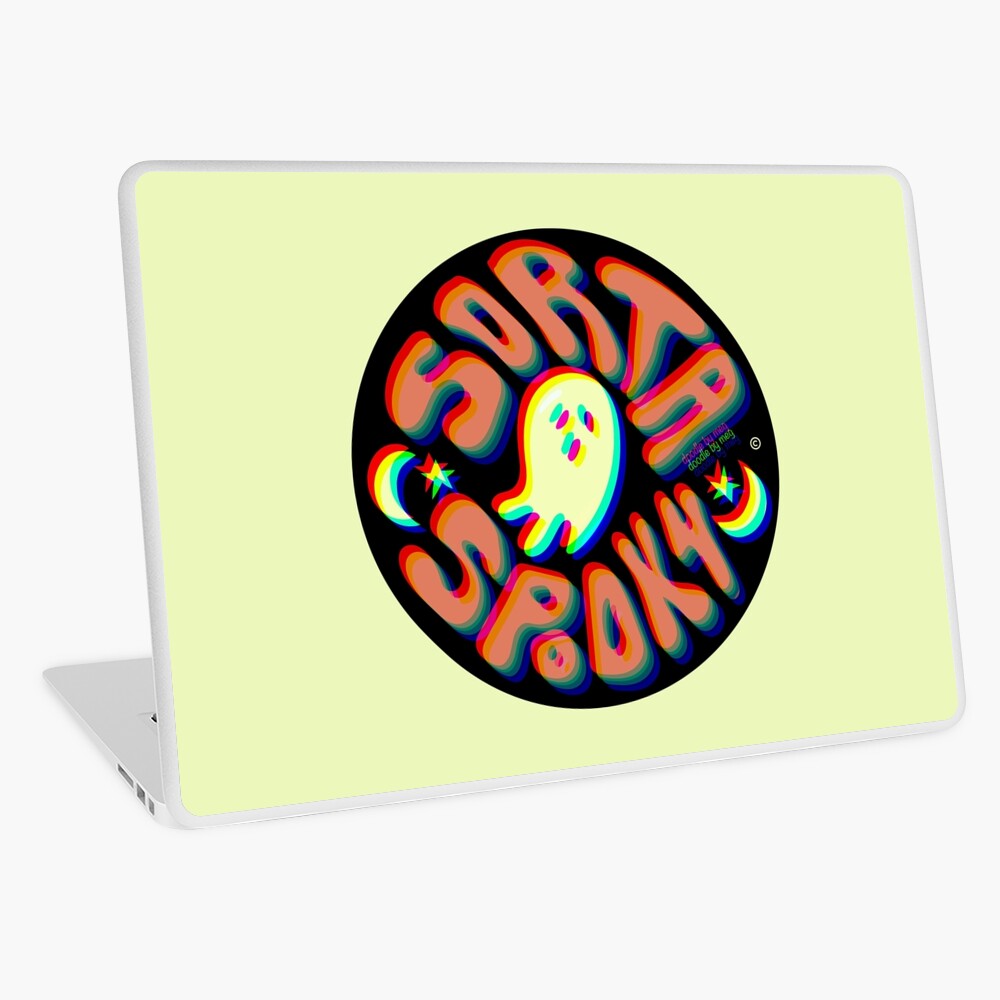 Sorta Spooky © 3D Laptop Skin