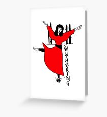 Tarjeta de felicitación Kate Bush Cumbres borrascosas