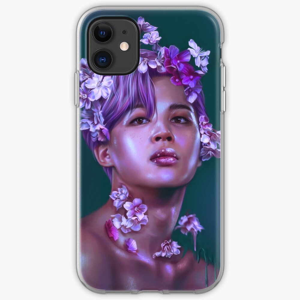 Jimin flowers iphone 11 case Jimin flowers iphone 11 case