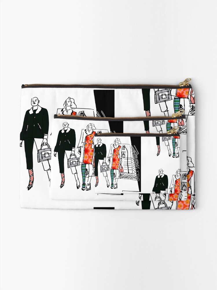 Alternate view of szkic Nº002 Zipper Pouch