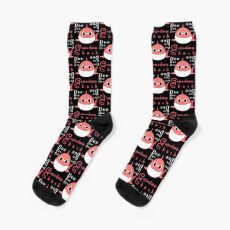 Grandma shark - Thanksgiving, Christmas And Birthday Party Gift Ideas Socks