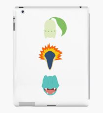 Minimalist Johto Trio iPad Case/Skin