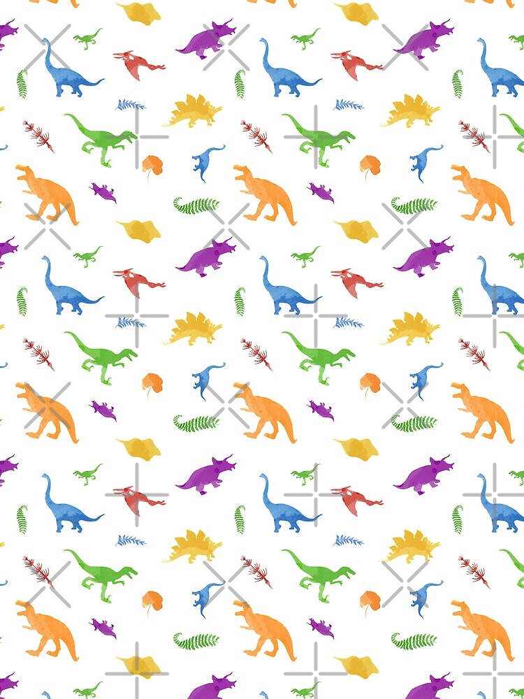 Dinosaurs - watercolor by itsaduckblur