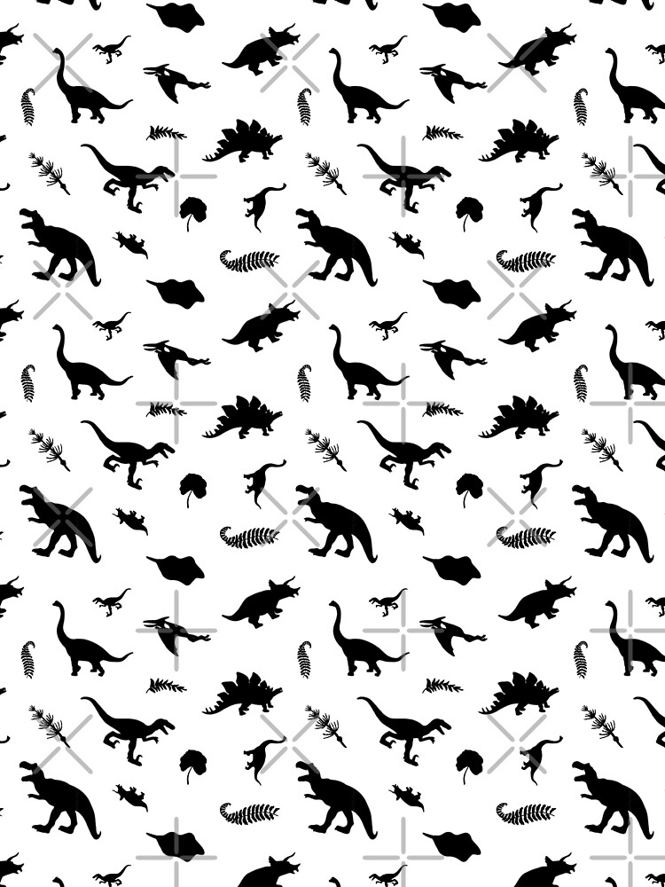 Dinosaurs - black by itsaduckblur