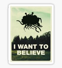 Flying Spaghetti Croire Sticker
