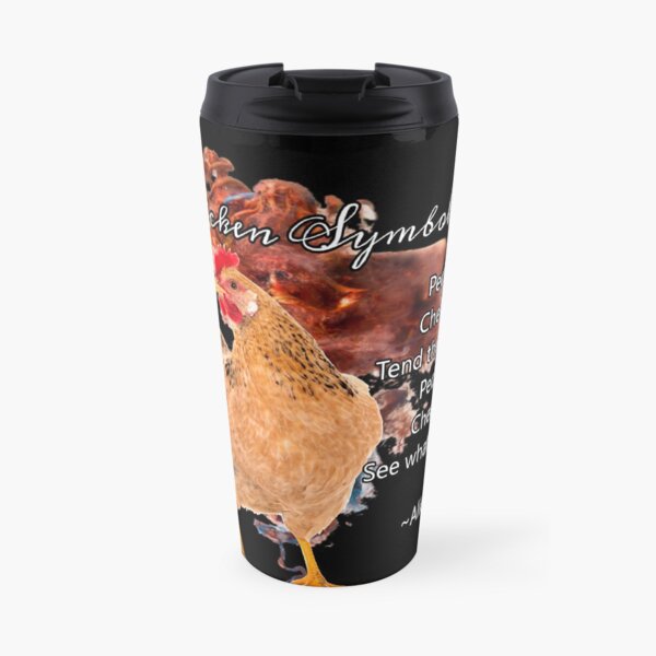 chicken Symbolism Totem Guide Travel Mug
