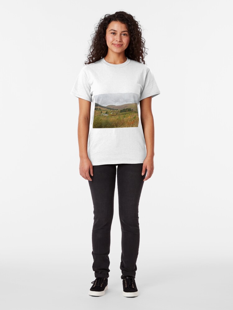Alternate view of Ettrick Valley Landscapes, Scottish Borders Classic T-Shirt