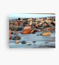 Pebble Beach Canvas Print