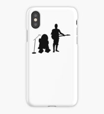 R2D2 C3PO Rock Band iPhone Case