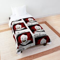 Art is Subjective. Comforter