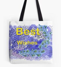 Best Wishes.Card. Tote Bag