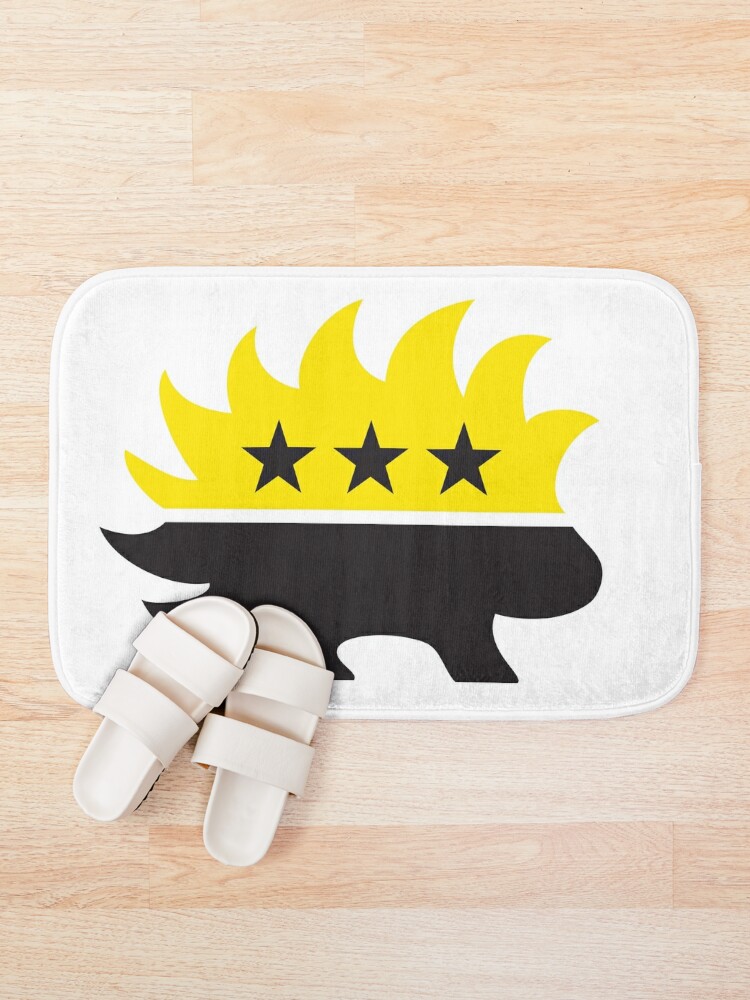 Ancap Anarchocapitalist Porcupine Black And Yellow Hd High Quality