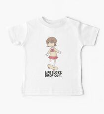 life sucks drop out Baby Tee