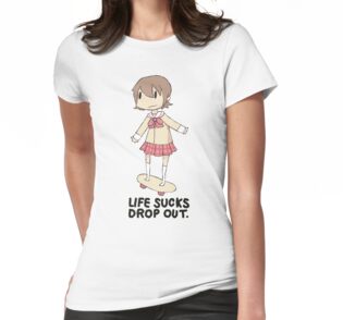 life sucks drop out" Unisex T-Shirt by 4wex | Redbubble life sucks drop out" Unisex T-Shirt by 4wex | Redbubble
