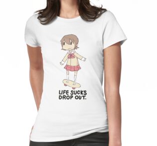 life sucks drop out" Unisex T-Shirt by 4wex | Redbubble