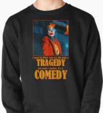 Joaquin Phoenix's Joker Arthur Fleck: COMEDY Pullover Sweatshirt